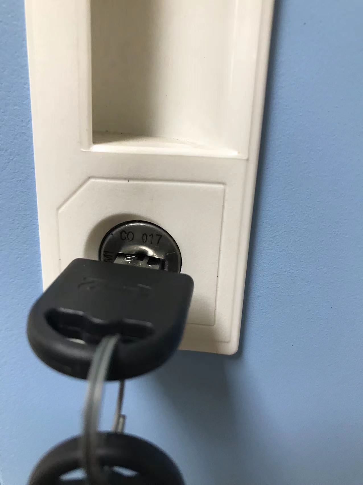 Replacement keys for Mecolor Lockers, CL-2 Key Lock, 10 pieces