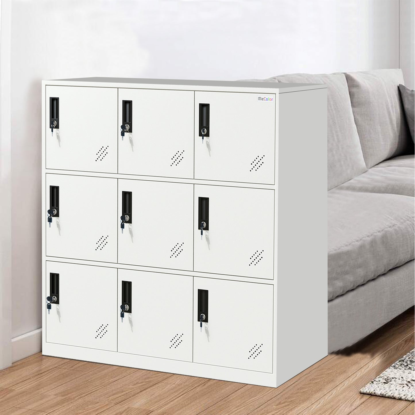 Steel school storage lockers half height small metal lockers for kids dormitory kindergarten