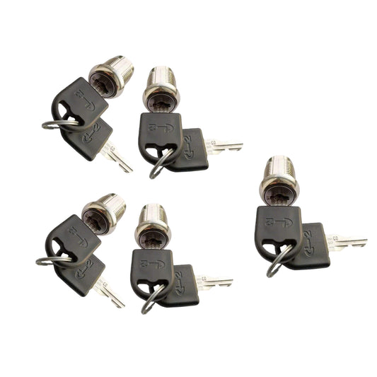 Replacement keys for Mecolor Lockers, CL-2 Key Lock, 5 pieces