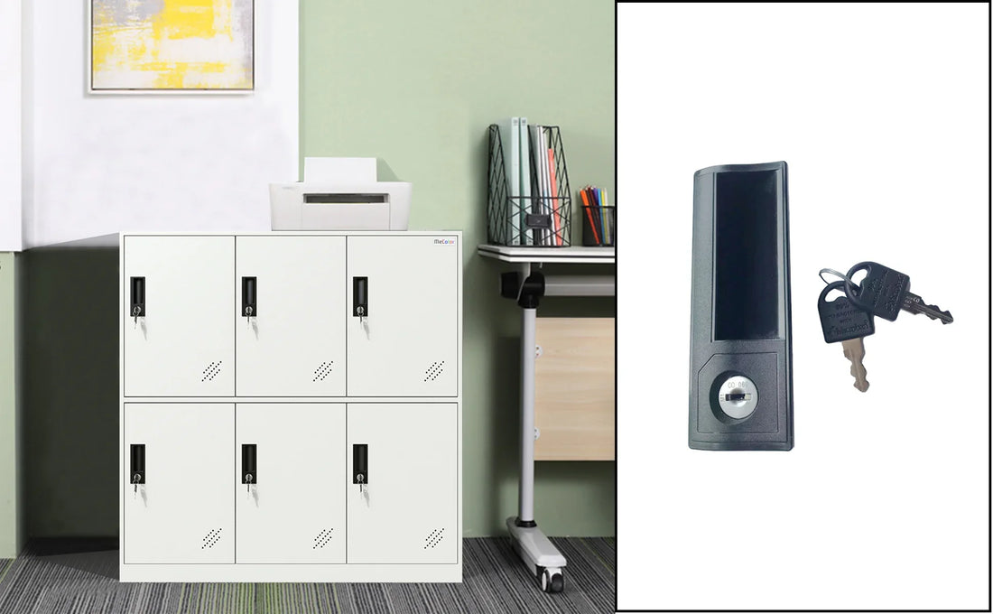Shared Space, Private Storage: The Minno 6-Door Metal Locker Is Here (And In Stock in the UK!)