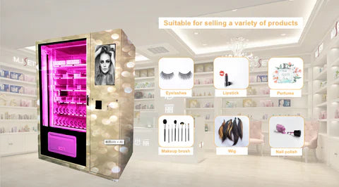 22-Inch Smart Beauty Vending Machine: Elevate Your Retail with Mid-Level Pickup Innovation