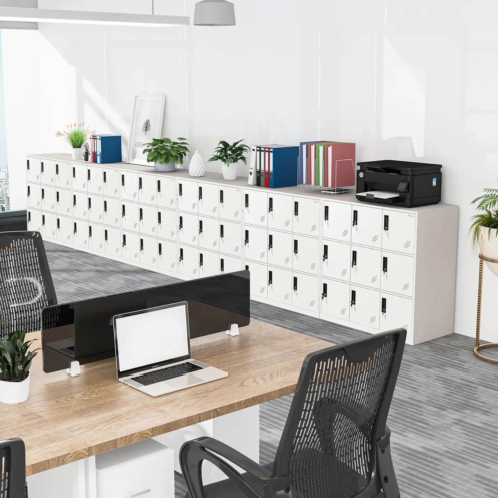 Mecolor 9-Door Steel Locker: The Ultimate Organization Hub for Your Ca