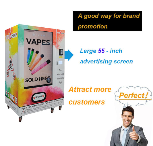 Smart snack and drink vending machine