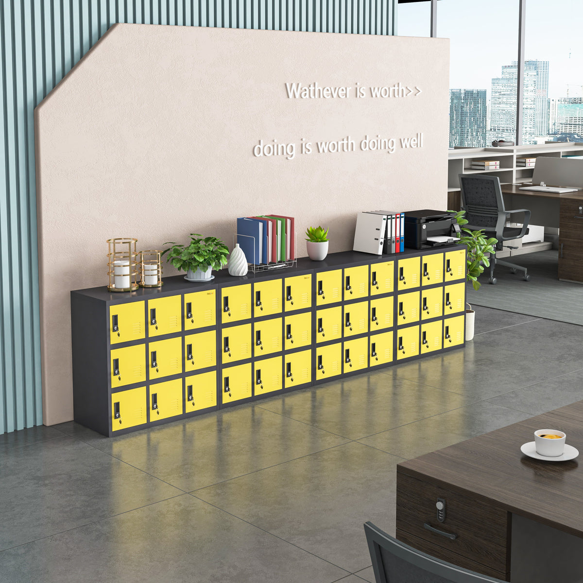 Product Spotlight: Inside the Mecolor 9-Door Vented Metal Storage Locker