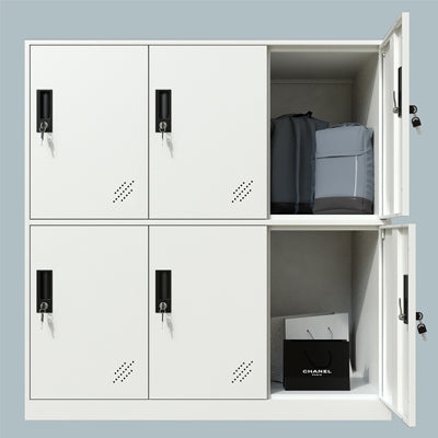 6 door storage locker cabinet