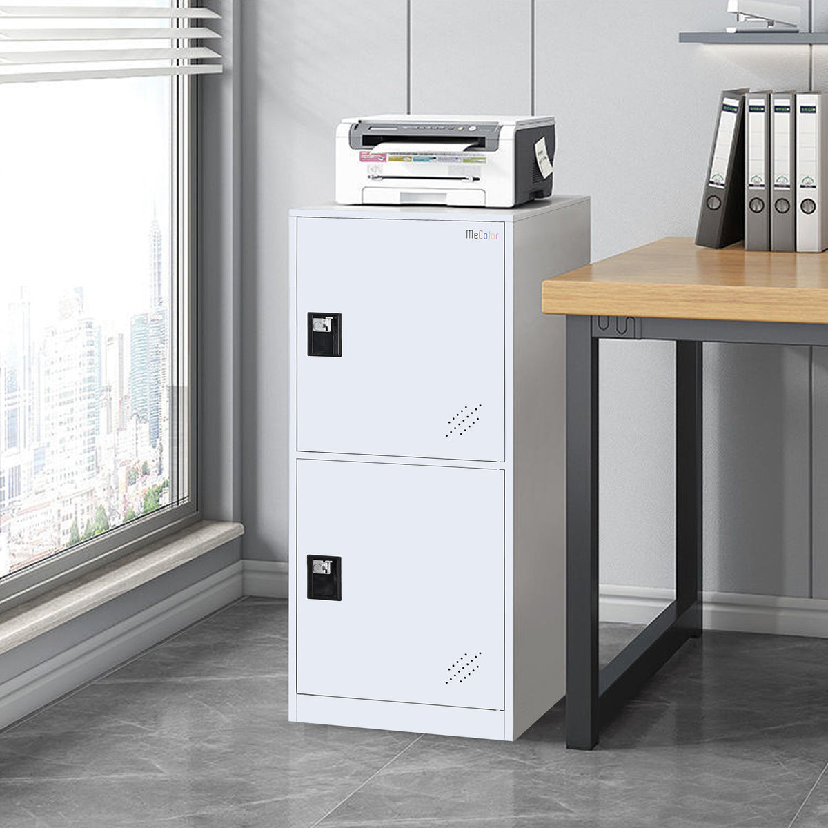 Mecolor 2-Door Vertical Metal Storage Locker: A Complete Buying Guide