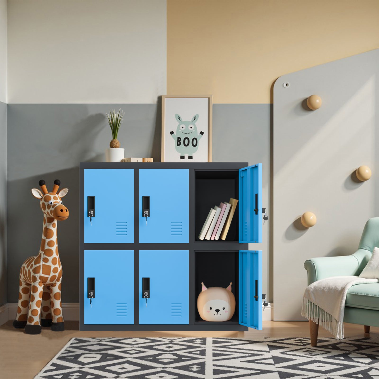 Best 6-Door Metal Storage Locker for Offices, Schools & Gyms in 2026