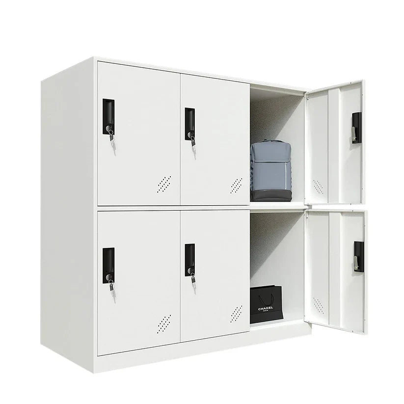 6 Door Metal Locker Cabinet – In Stock in USA & Ready to Ship