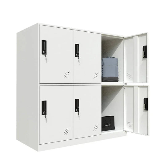 6 Door Metal Locker Cabinet – In Stock in USA & Ready to Ship