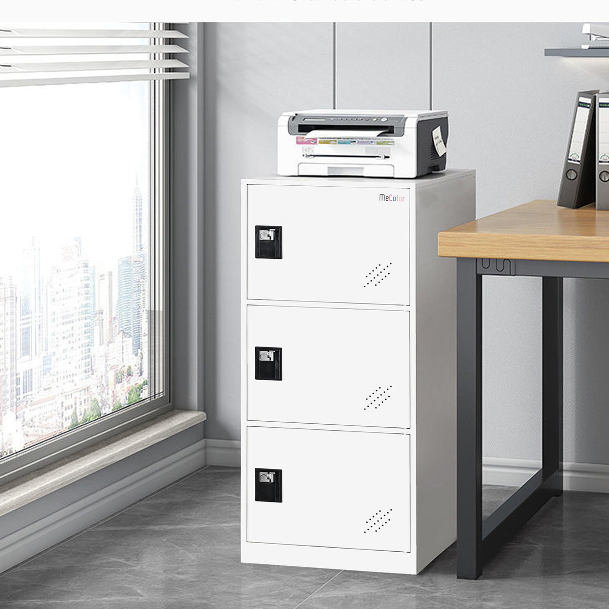 White or Gray? Choosing the Right Color for Your Small Metal Locker