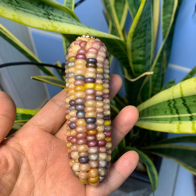 Mini Corn Adorned  DIY Accessories Pendant Holiday Gifts Handcrafted Unique Charm