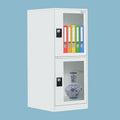 Gabinete de almacenamiento mecolor con cerradura, archivador con llave, gabinete de esquina para sala de estar, dormitorio o garaje