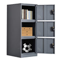 Metal Garage Tool Cabinet Small Files Cabinet Side storage Organizer Freestanding Entryway Storage unit For Home Office Bedroom
