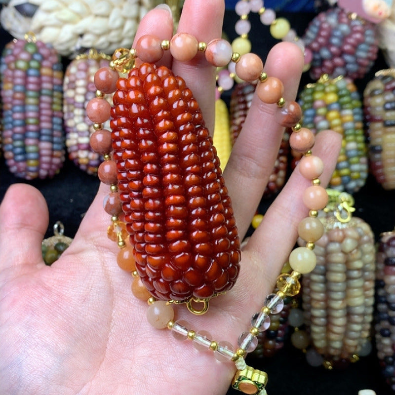 Jewel Corn DIY Charming Small Corn Ornament for Playful Fun