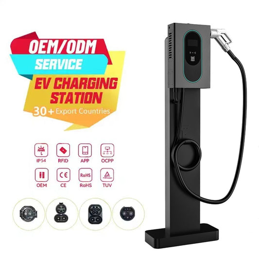 DC Fast charger 30KW 20KWH 40KWH for Car DC FAST Charging Pile CCS 32A 400V ev charger station for Electric Vehicle OCPP