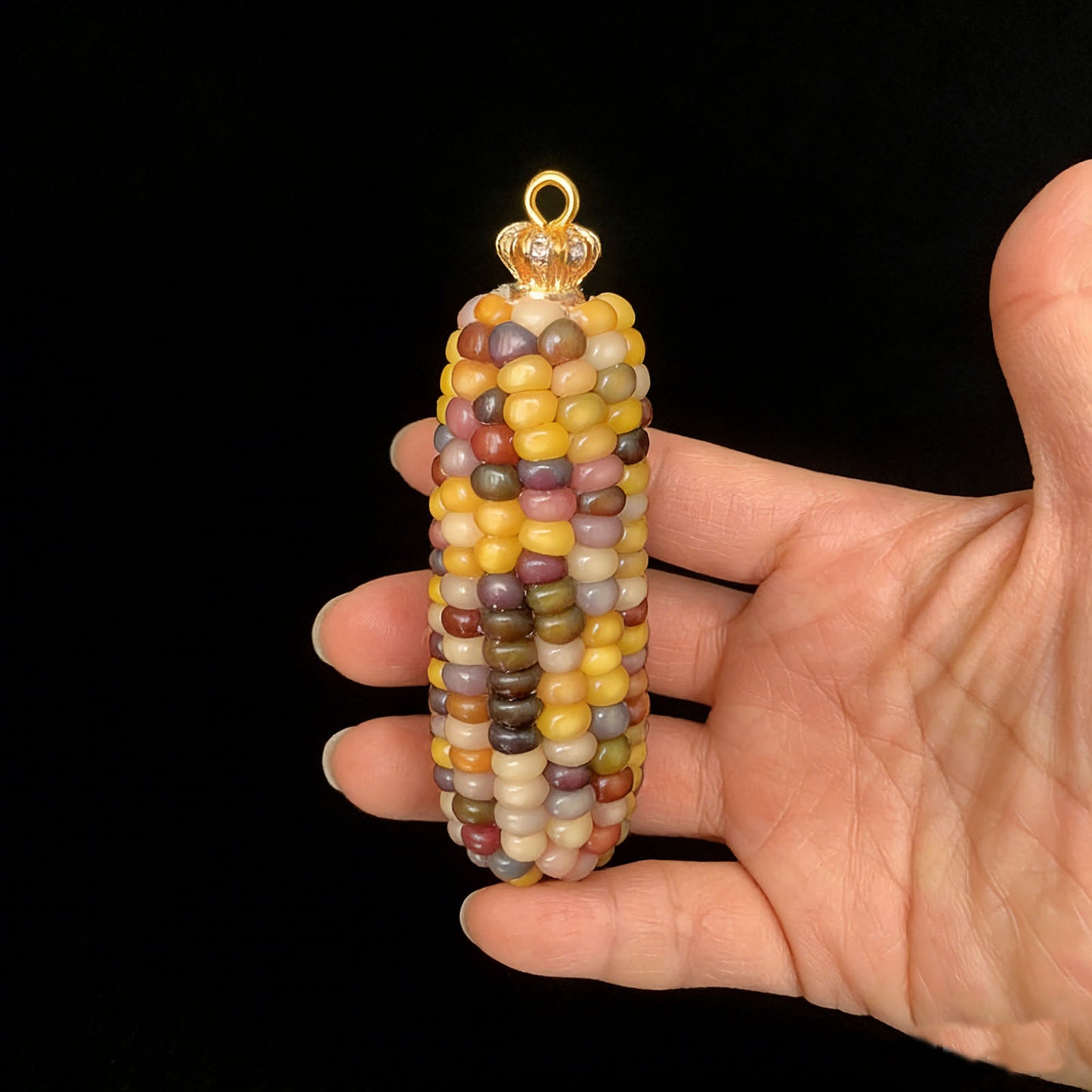 Mini Corn Adorned  DIY Accessories Pendant Holiday Gifts Handcrafted Unique Charm