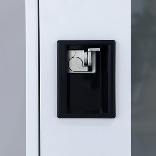 Padlock latch -3 pack, replacement lock latch for mecolor lockers