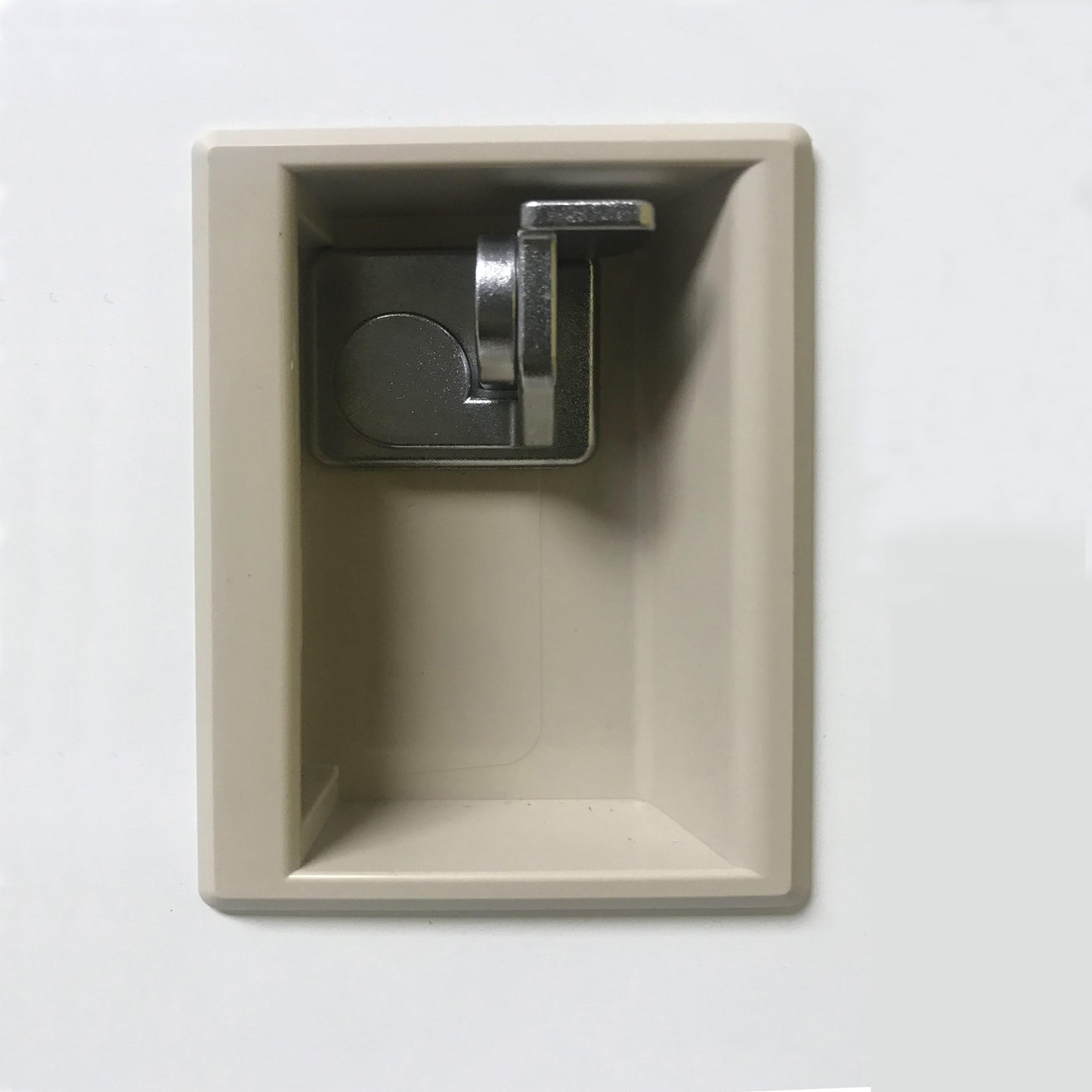 Locker lock latch, replacement lock for mecolor lockers, white lock latch