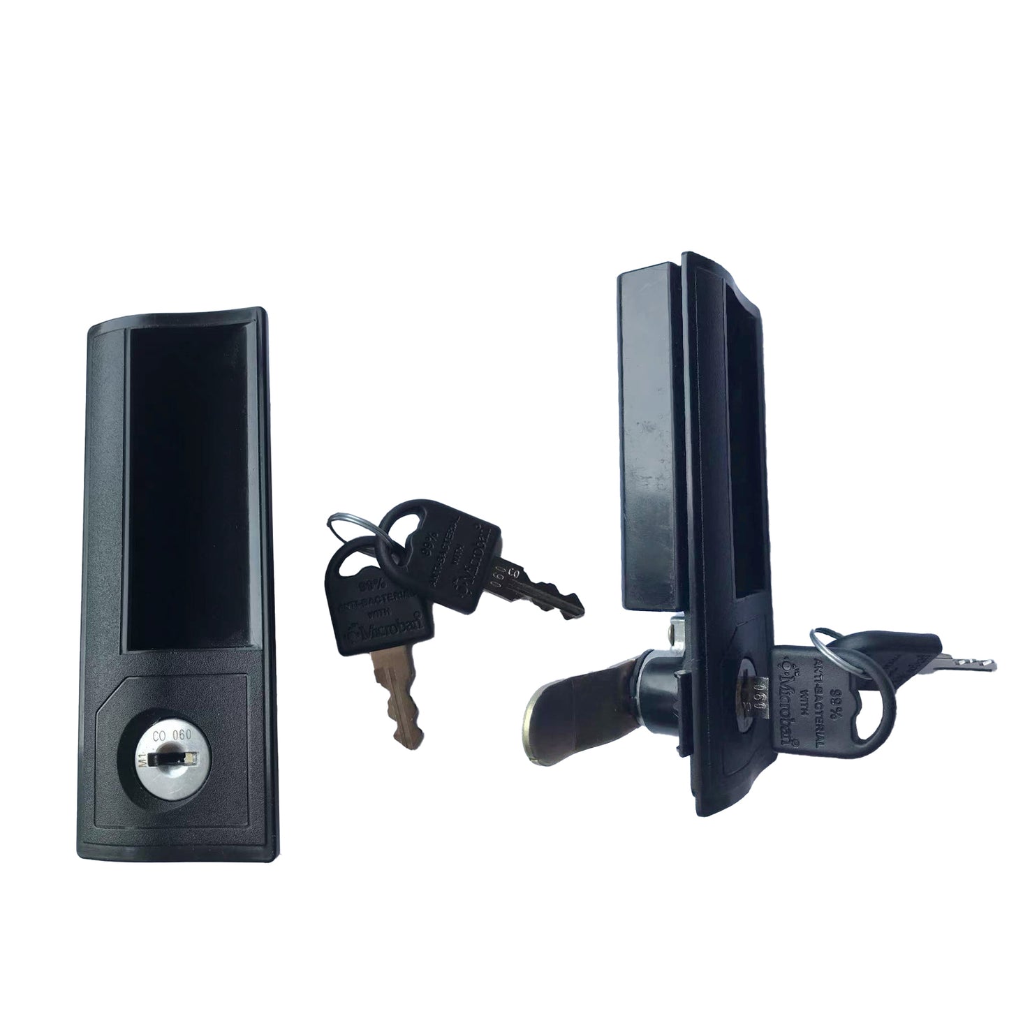 MECOLOR CL-2 Replacement Handle White Handle Lock Cyber Brand core Replacement（2 Pack）