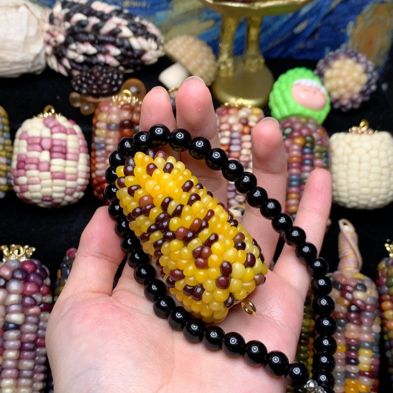 Jewel Corn DIY Charming Small Corn Ornament for Playful Fun
