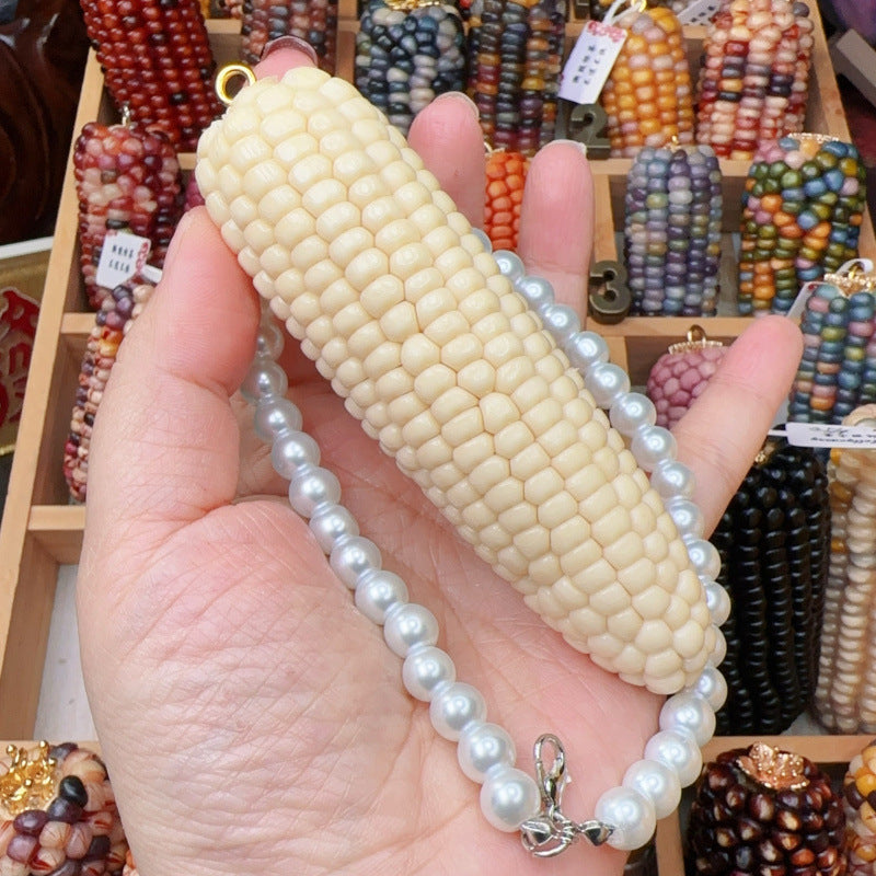 Jewel Corn DIY Charming Small Corn Ornament for Playful Fun