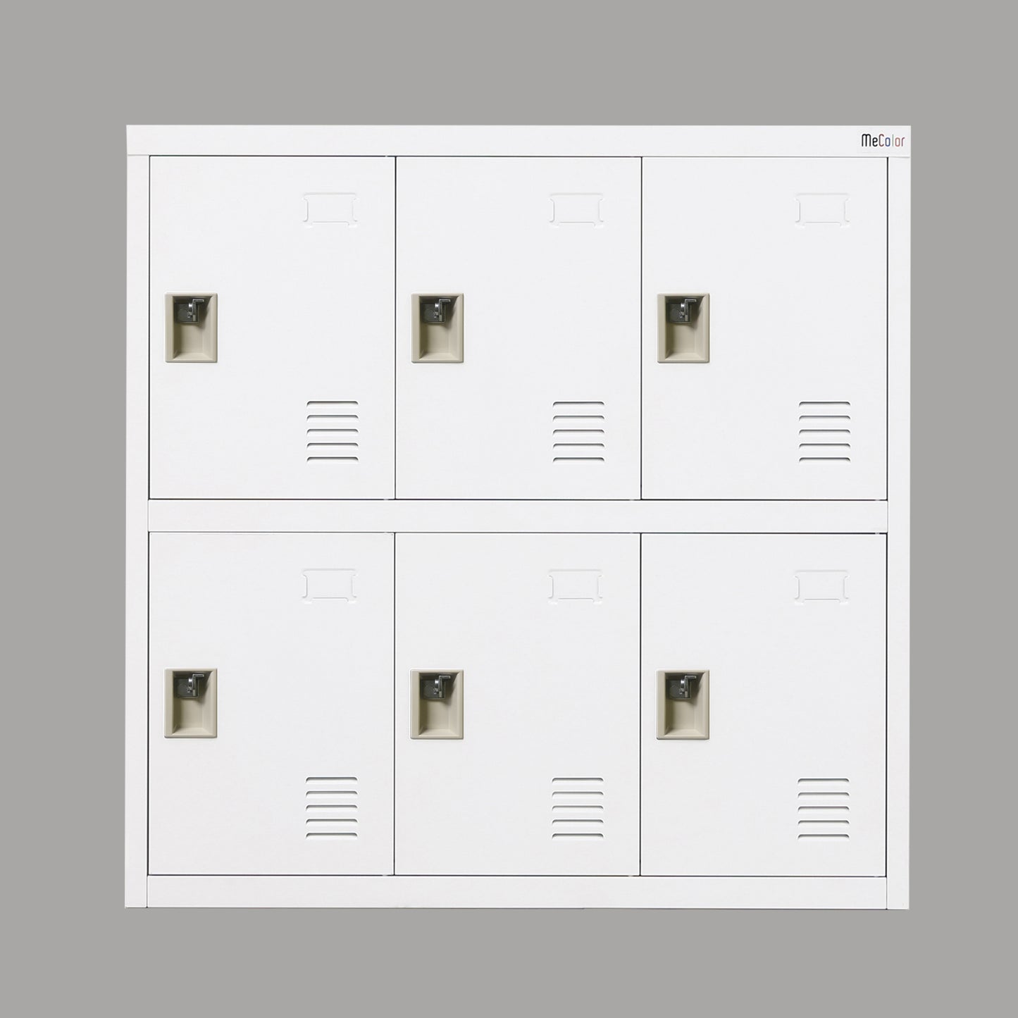 Locker lock latch, replacement lock for mecolor lockers, white lock latch