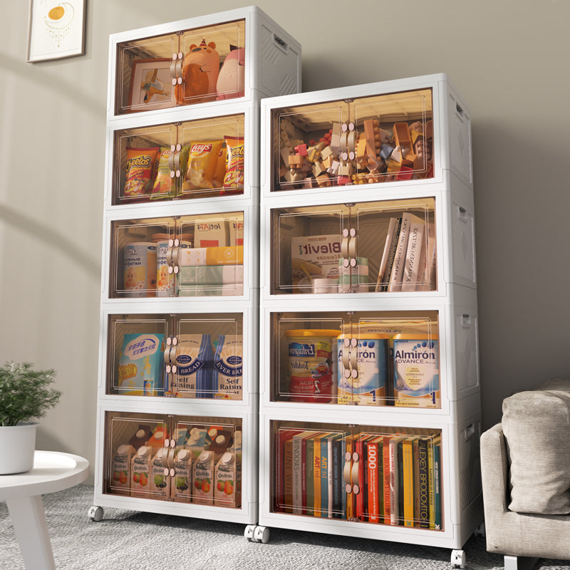 Closet Organizers and Storage Bins with Lids Bathroom Storage Containers Blanket Toy Towel Storage