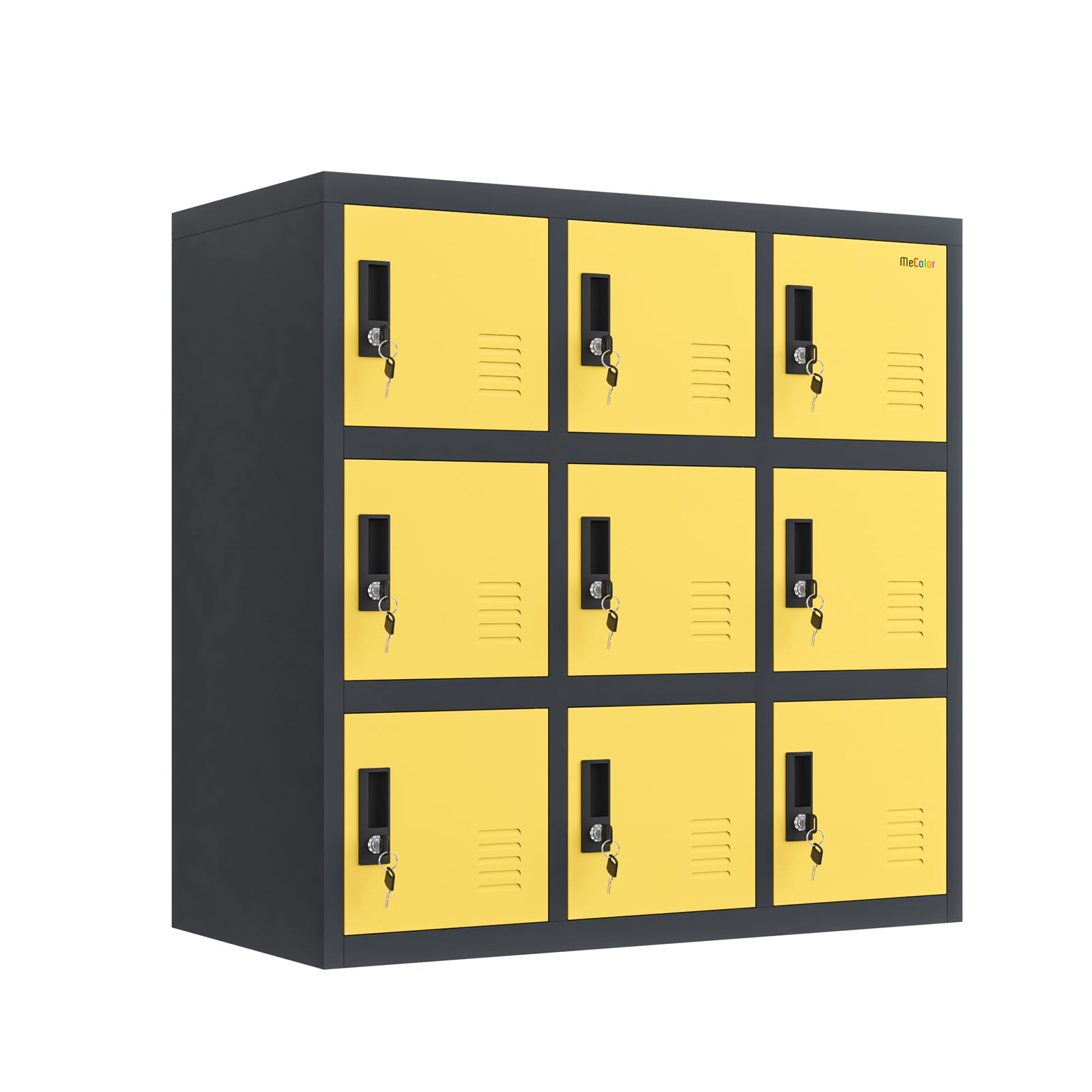 Lockable Steel Storage Locker Office Filing Cabinets Employee Lockers for Gym, Living room