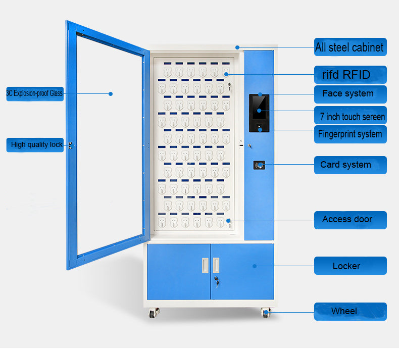 Automotive Electronic Key Management System Fleet Key Management System 30 slots