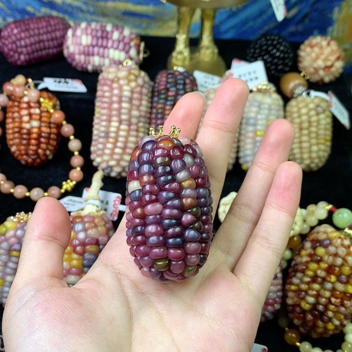 Jewel Corn DIY Charming Small Corn Ornament for Playful Fun