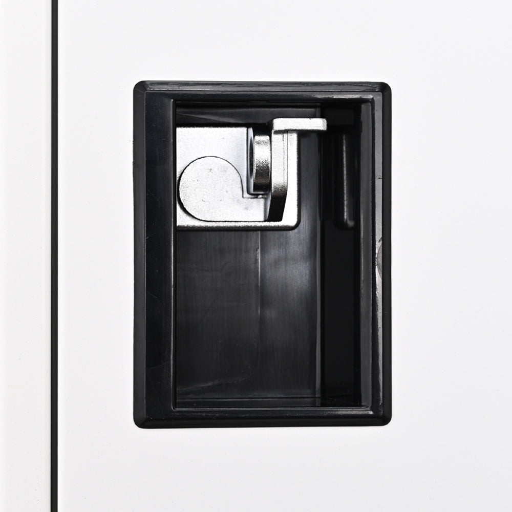 Padlock latch -3 pack, replacement lock latch for mecolor lockers