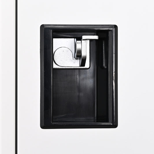 Padlock latch -3 pack, replacement lock latch for mecolor lockers