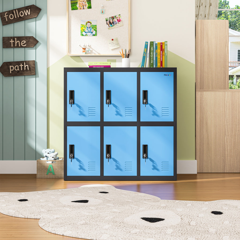 metal locker storage locker 35" lockable lockers for employees home office school assemble required