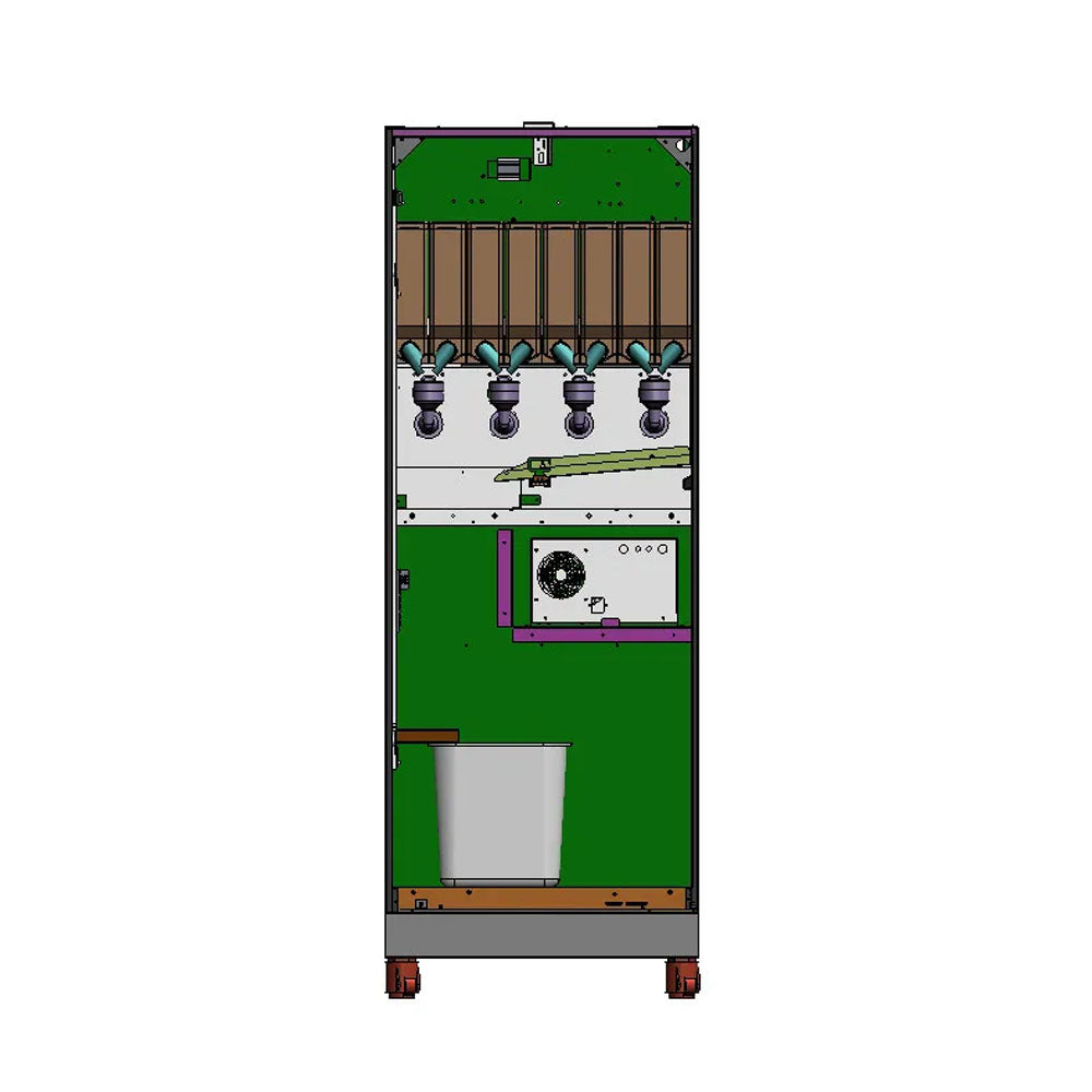 Automatic coffee vending machine foot standing, Instant coffee vending machine with touch screen