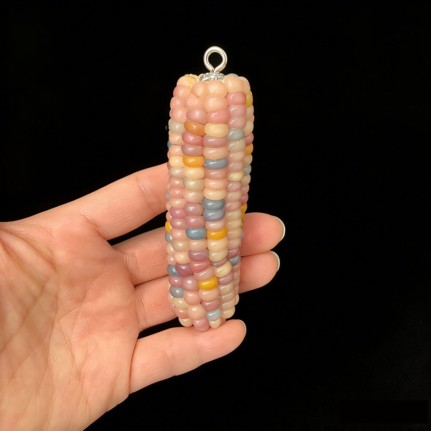 Mini Cultural and Creative Corn Wool Handheld Piece Bodhi Christmas Gift