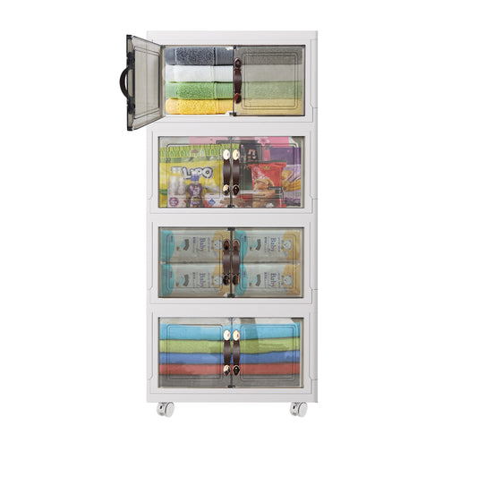 Bathroom Organizers and Storage Bins with Lids Closet Storage Containers Blankets Toy Towel Storage