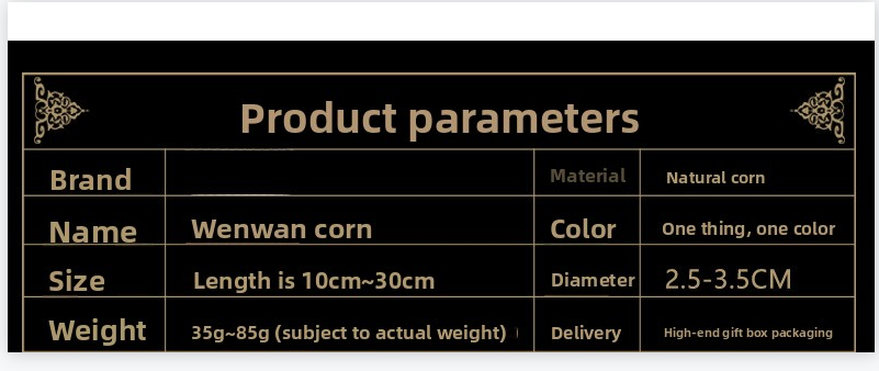 Corn Toy Corn DIY Accessories Holiday Gift Stress Relief Toy