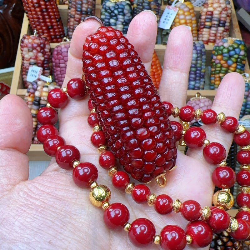 Jewel Corn DIY Charming Small Corn Ornament for Playful Fun