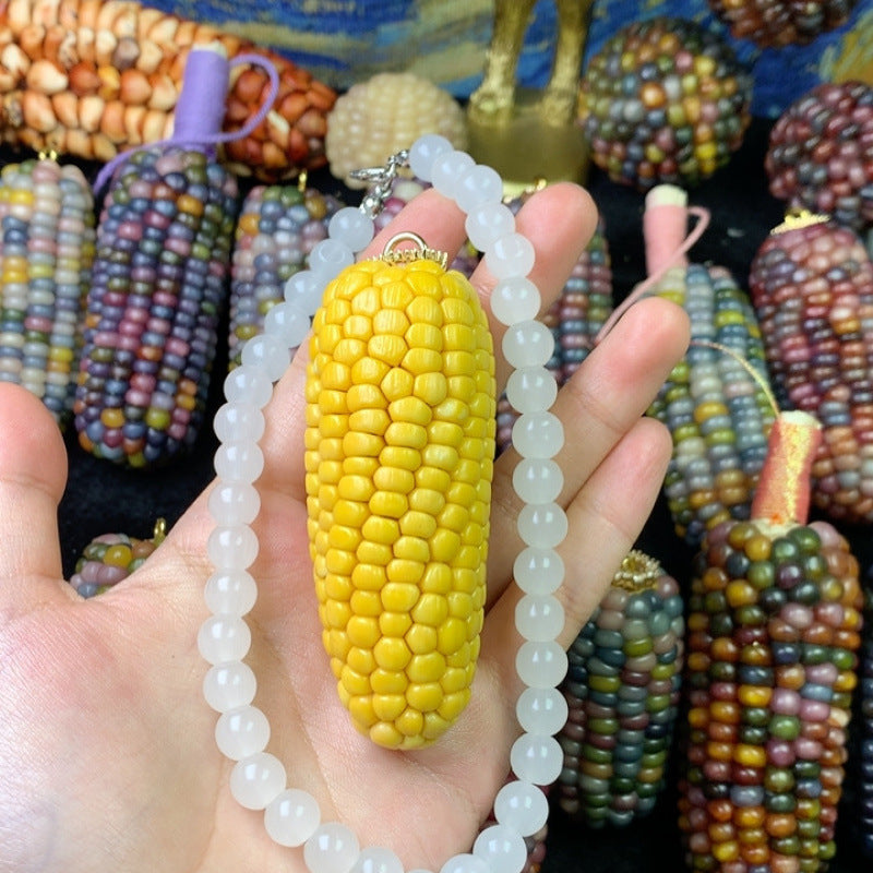 Jewel Corn DIY Charming Small Corn Ornament for Playful Fun