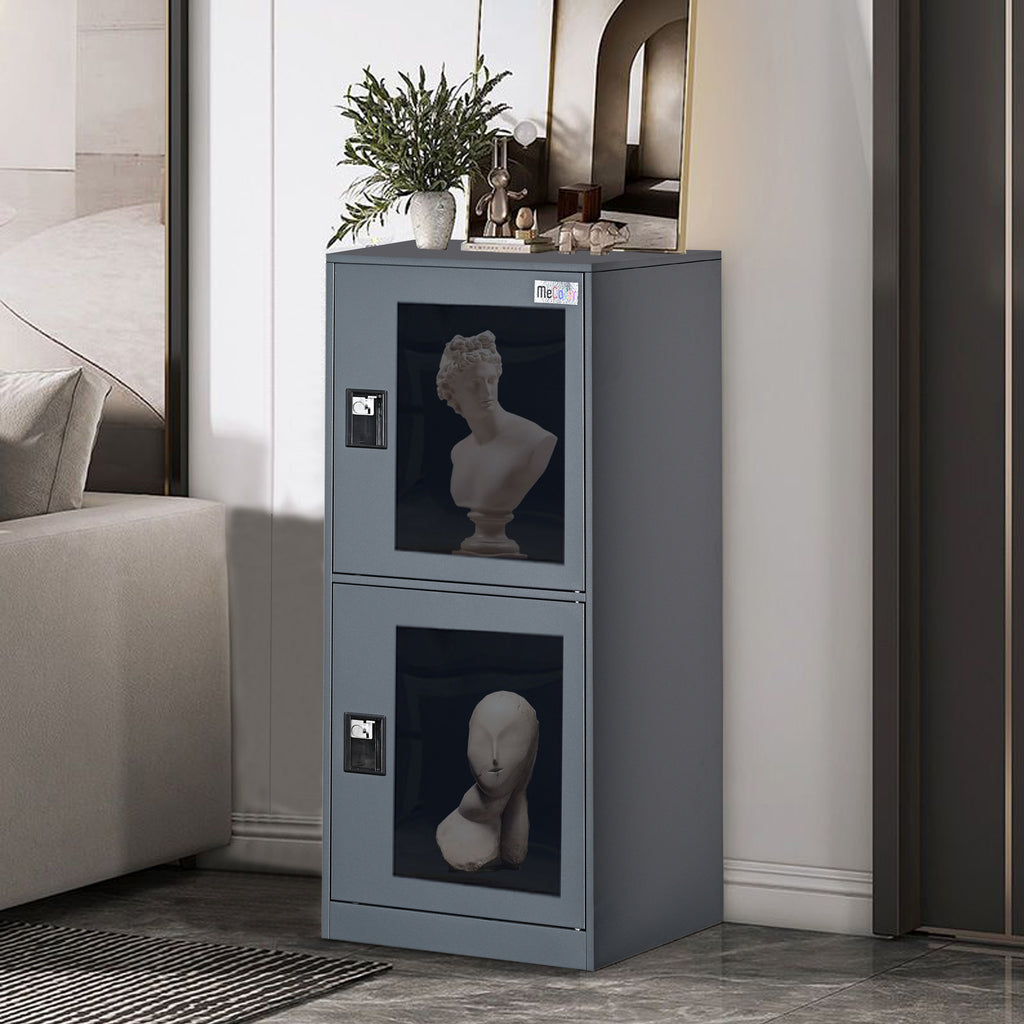 Gabinete de almacenamiento mecolor con cerradura, archivador con llave, gabinete de esquina para sala de estar, dormitorio o garaje