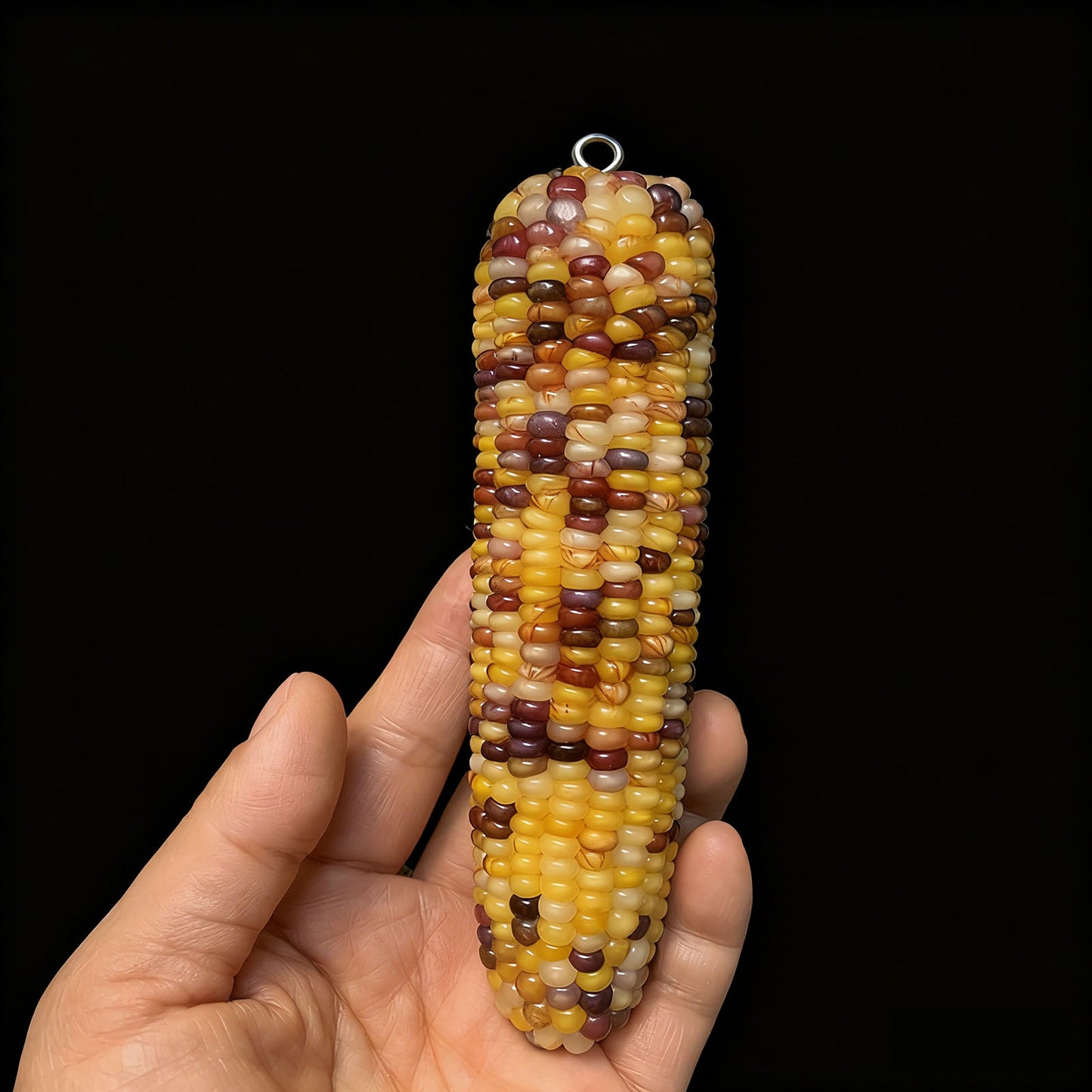 Mini Cultural and Creative Corn Wool Handheld Piece Bodhi Christmas Gift