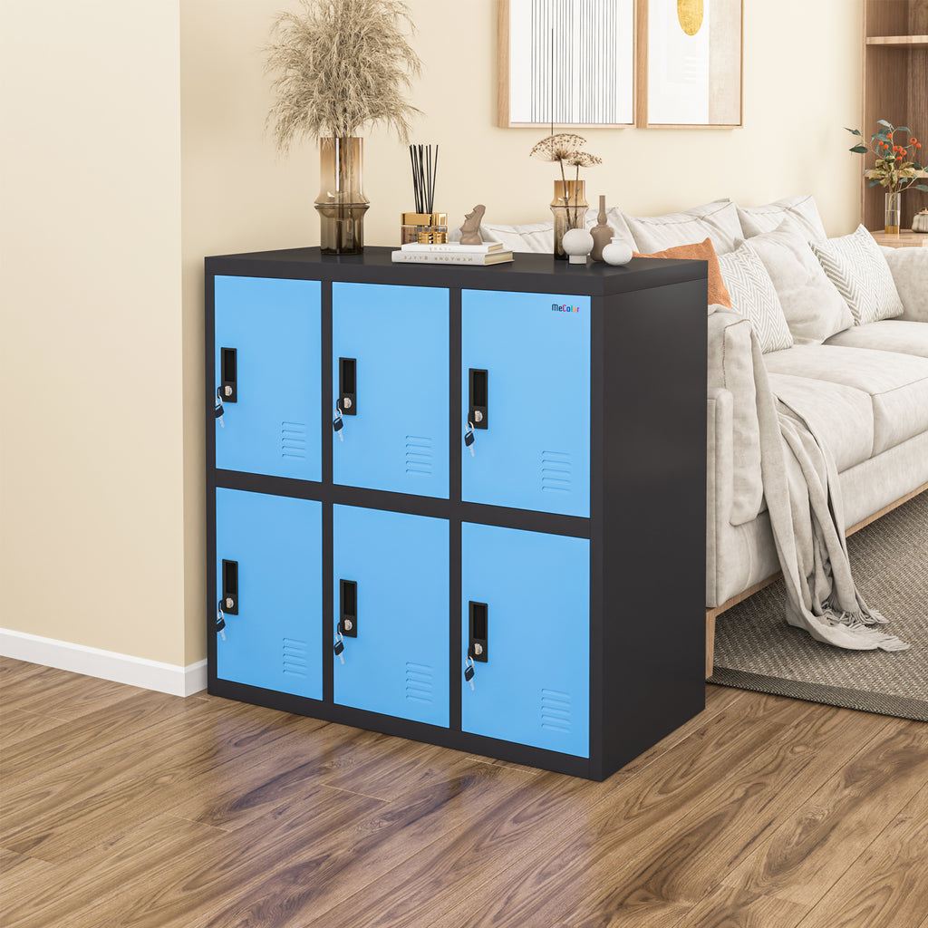 metal locker storage locker 35" lockable lockers for employees home office school assemble required