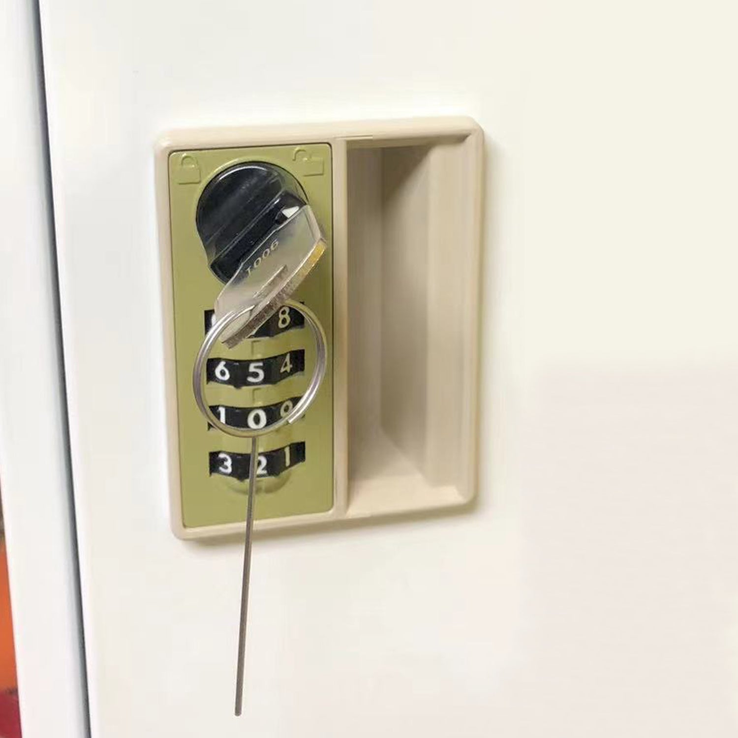 Cerradura para casillero, cerradura para gabinete, cerraduras de repuesto para casilleros Mecolor