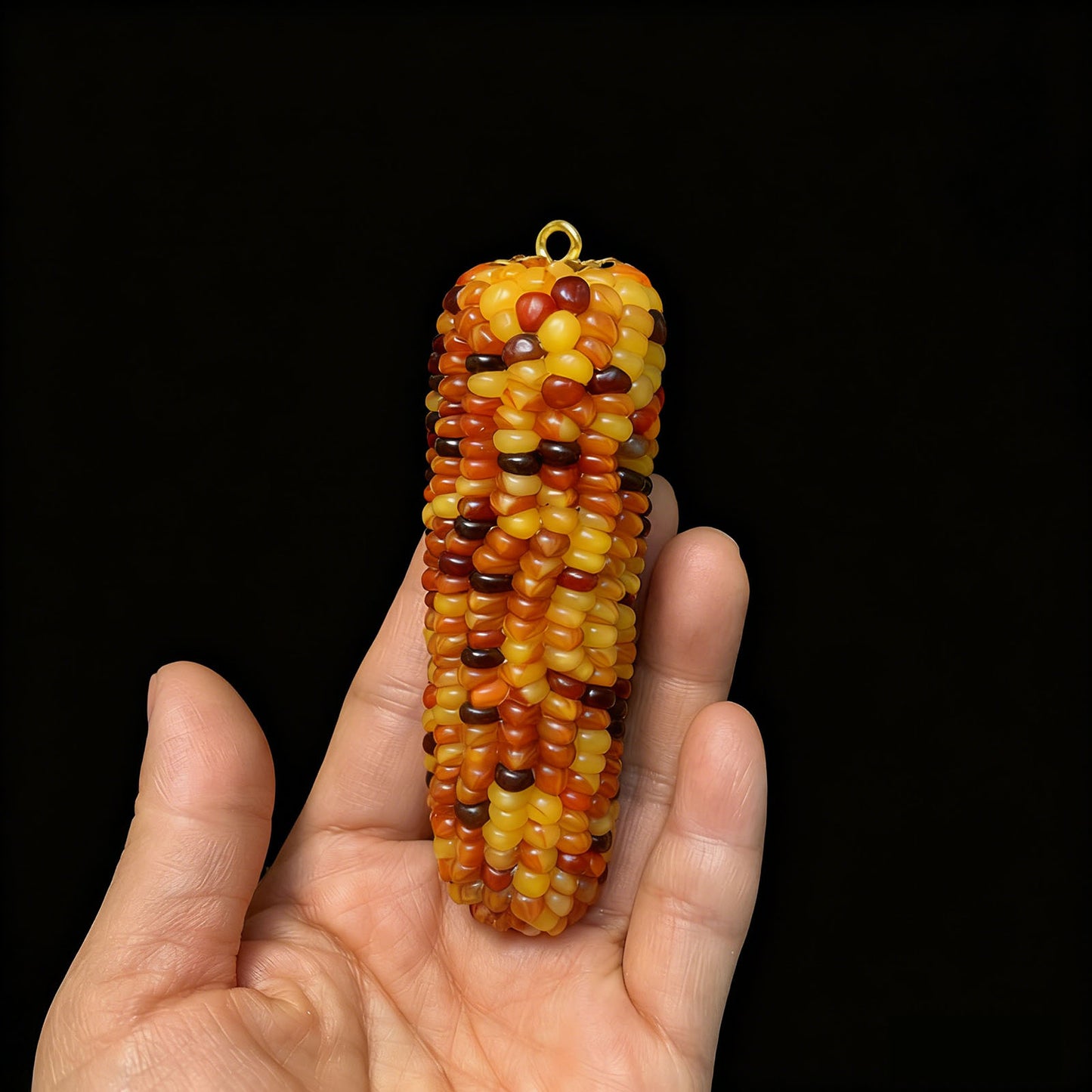 Mini Cultural and Creative Corn Wool Handheld Piece Bodhi Christmas Gift