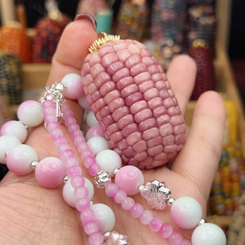 Jewel Corn DIY Charming Small Corn Ornament for Playful Fun