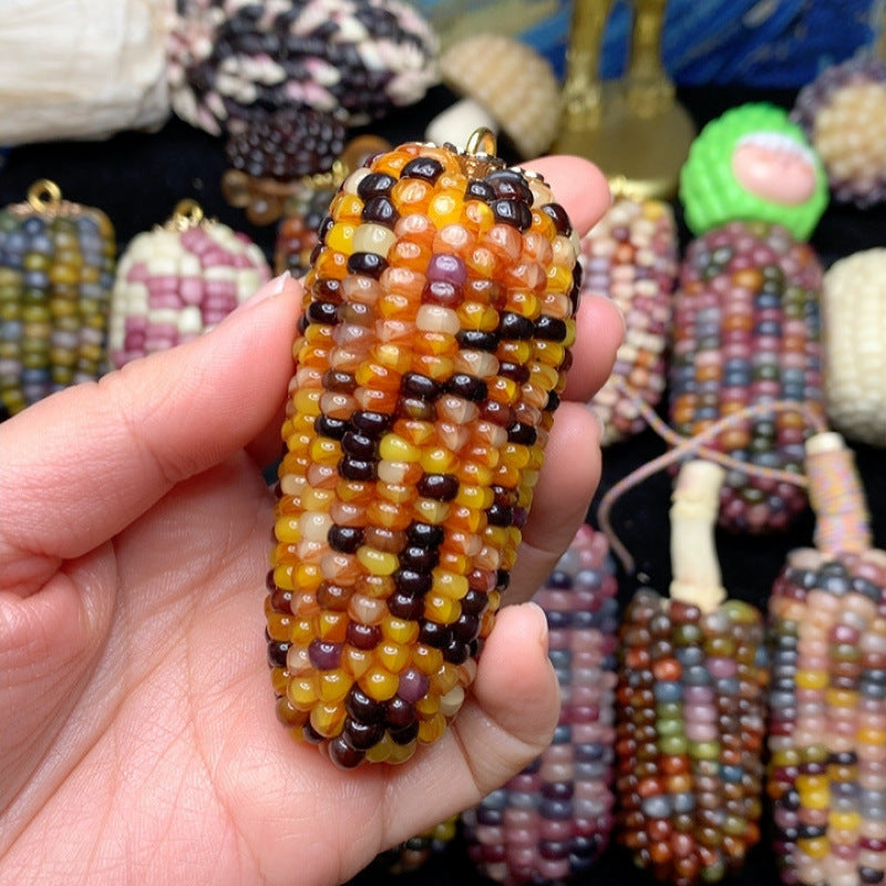 Jewel Corn DIY Charming Small Corn Ornament for Playful Fun