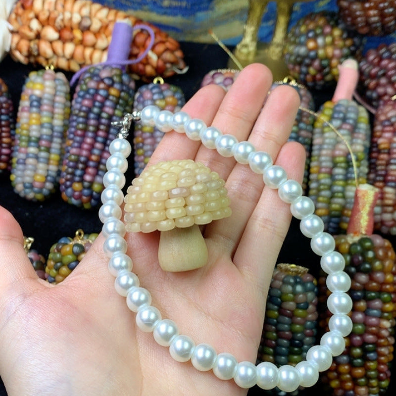 Jewel Corn DIY Charming Small Corn Ornament for Playful Fun
