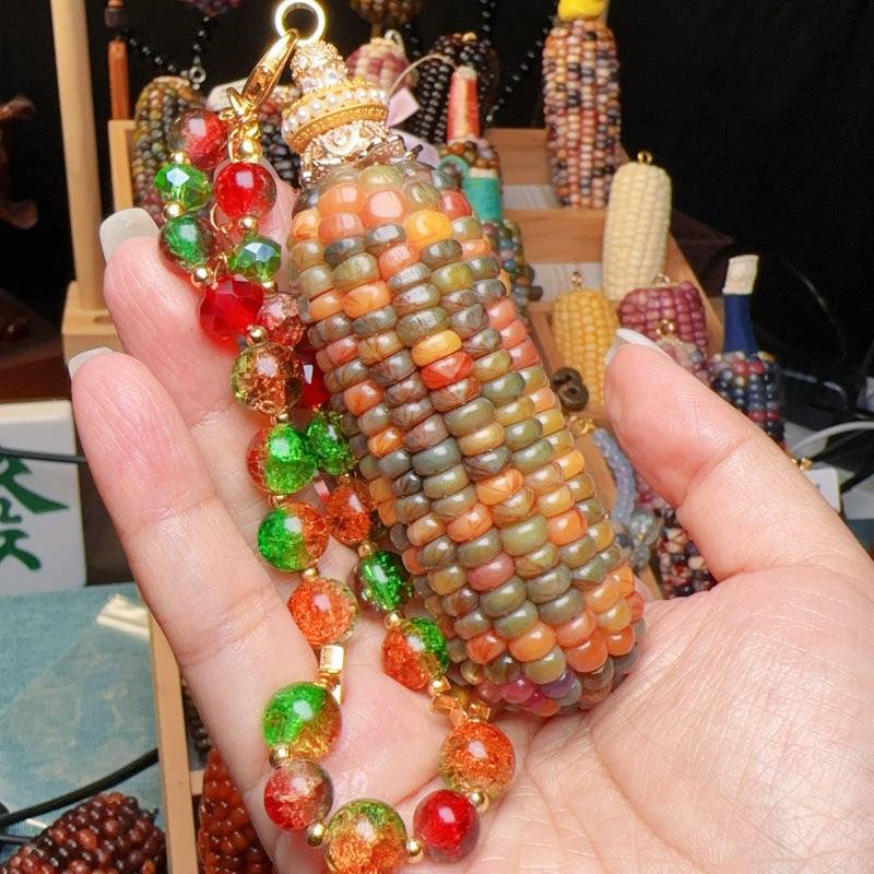 Jewel Corn DIY Charming Small Corn Ornament for Playful Fun