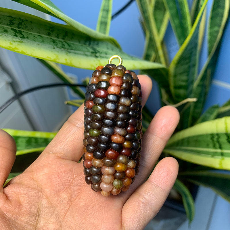 Mini Corn Adorned  DIY Accessories Pendant Holiday Gifts Handcrafted Unique Charm