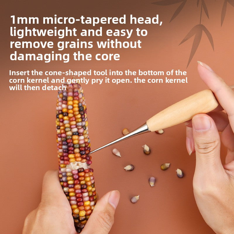 Corn Tool Kit Model Corn Flower Holder Accessories DIY Set Grain Shaping Knife+grinder
